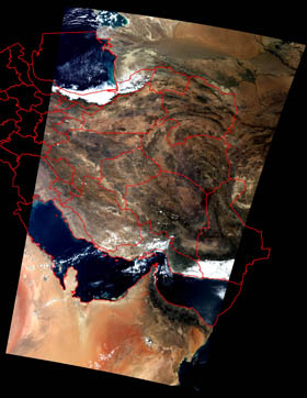 تصویر ماهواره سنتینل-تیر1401